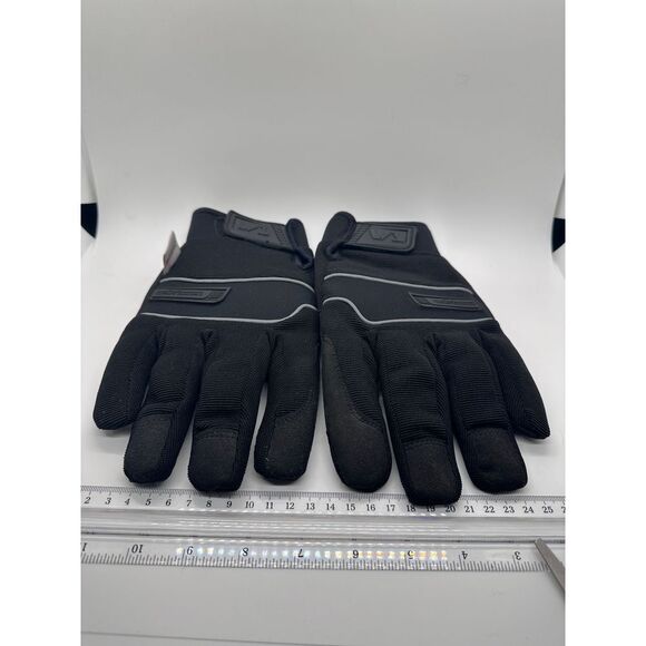 Wells Lamont Insulated Work Gloves Cold Weather Black‎ Small/Medium - Picture 1 of 8